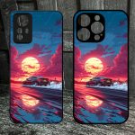 کاور قاب گارد طرح ماشین مدل GCHP13P مناسب برای گوشی موبایل اپل iPhone 13 Pro