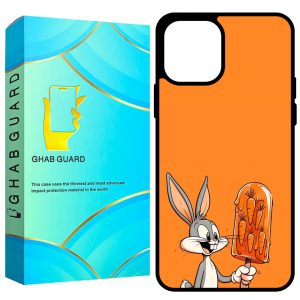 کاور قاب گارد طرح خرگوش مدل GCHP12 مناسب برای گوشی موبایل اپل iPhone 12