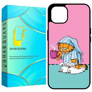 کاور قاب گارد طرح گارفیلد مدل GCHP13 مناسب برای گوشی موبایل اپل iPhone 13