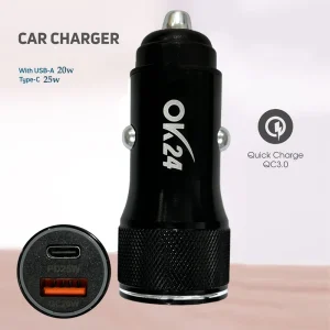 Car Charger OK24 2
