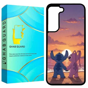 کاور قاب گارد طرح استیچ عاشق Stitch Love مناسب برای گوشی موبایل سامسونگ Galaxy S21 FE 5G