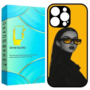 کاور قاب گارد طرح دختر Girl مناسب برای گوشی موبایل اپل iPhone 16 Pro