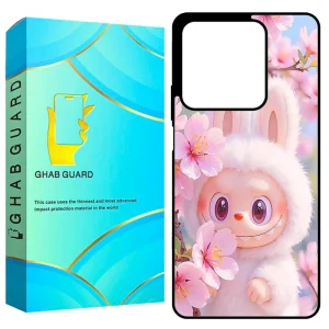 کاور قاب گارد طرح لبوبو شکوفه Labubu Bloom مناسب برای گوشی موبایل شیائومی Redmi Note 13 4G