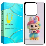 کاور قاب گارد طرح لبوبو لبوبو هفت رنگ Labubu Colorful مناسب برای گوشی موبایل شیائومی Redmi Note 13 4G