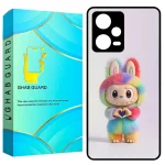 کاور قاب گارد طرح لبوبو هفت رنگ Labubu Colorful مناسب برای گوشی موبایل شیائومی Redmi Note 12 Pro 5G